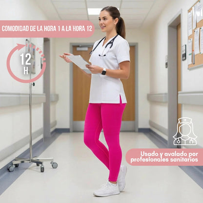 De arañas vasculares y piernas pesadas a un alivio visible para profesionales sanitarios en 14 días.