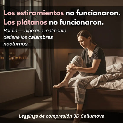 Leggings de compresión 3D Cellumove – Más de 25.000 clientes por fin duermen toda la noche