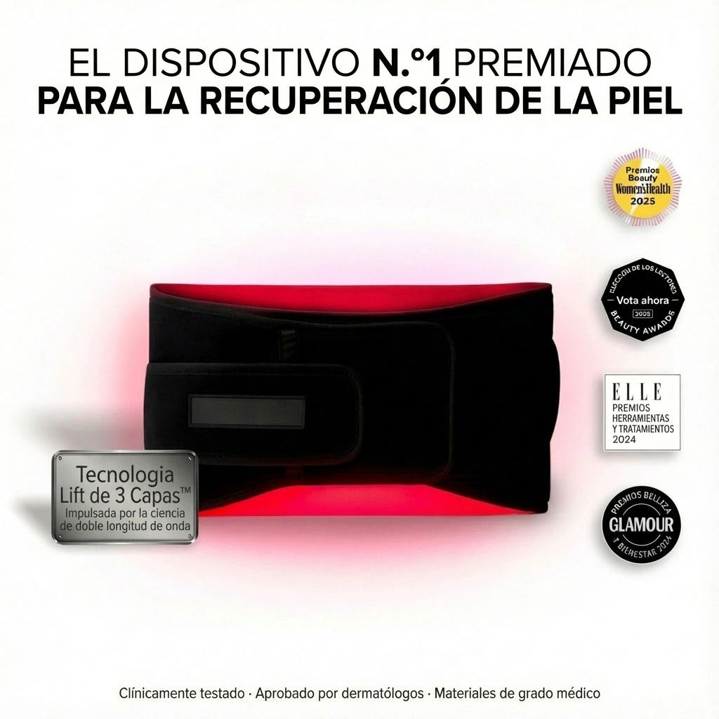 Faja de Luz Roja para Reafirmar el Abdomen y Recuperar la Confianza