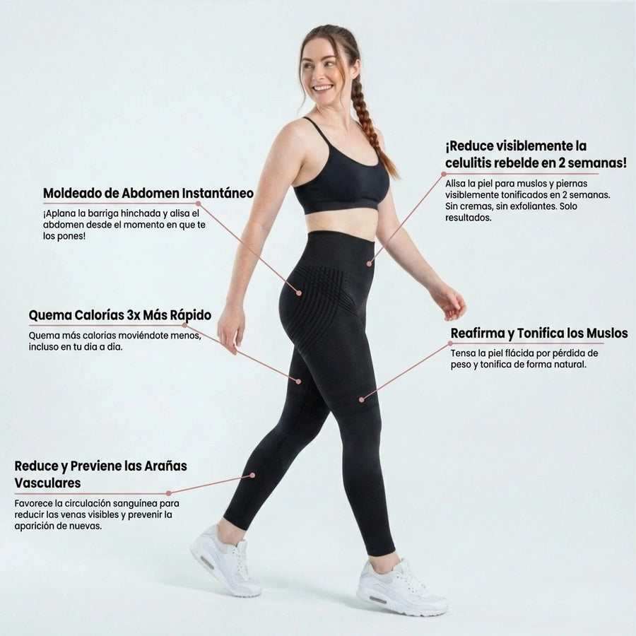 Legging 3D Cellumove – Redefine tu silueta sin esfuerzo