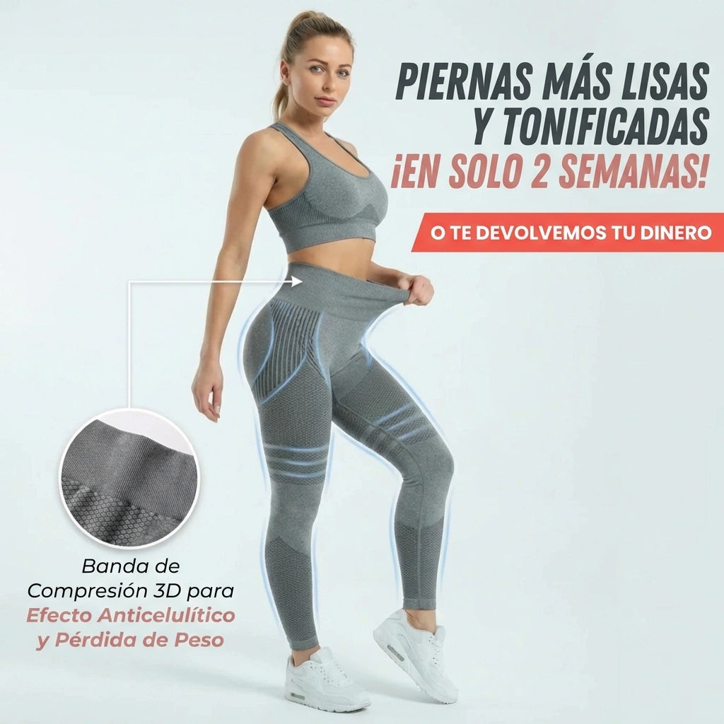 Legging 3D Cellumove – Redefine tu silueta sin esfuerzo