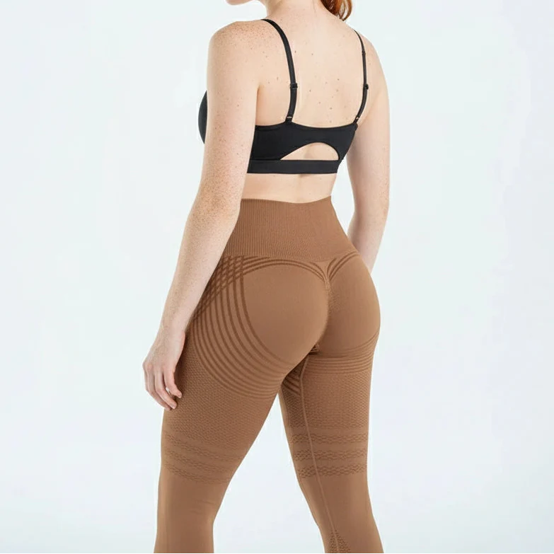 Leggings Cellumove 3D - Talle Alto, Ajuste Sin Costuras, Moldea Y Levanta (Para Yoga, Fitness Y Día A Día)
